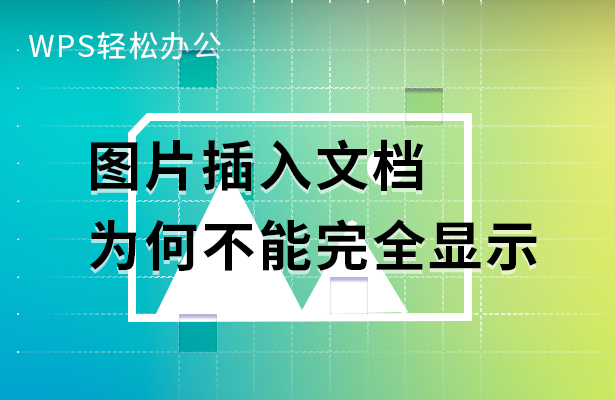 WPS文档技巧---图片插入文档为何不能