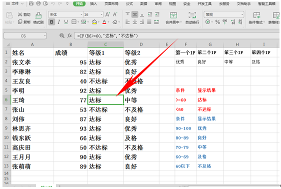 WPS表格技巧---两种方法制作出突出效果 