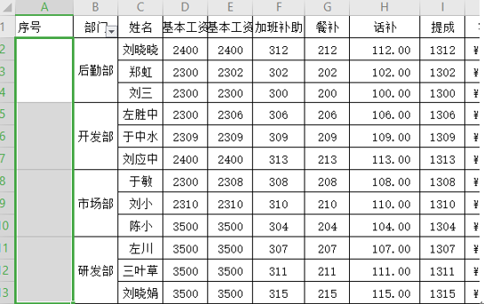 合并单元格如何自动编号，你知道吗？