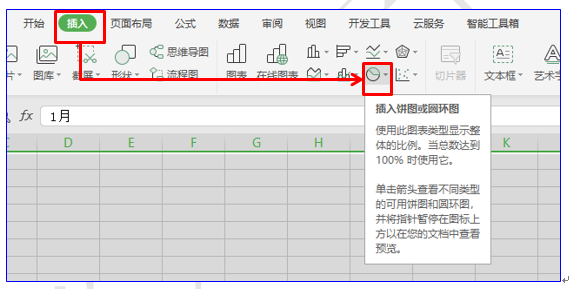 你做的饼图为什么和别人的区别那么大？