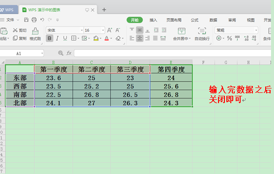 PPT如何添加图表